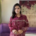 Bandhani over size shirt